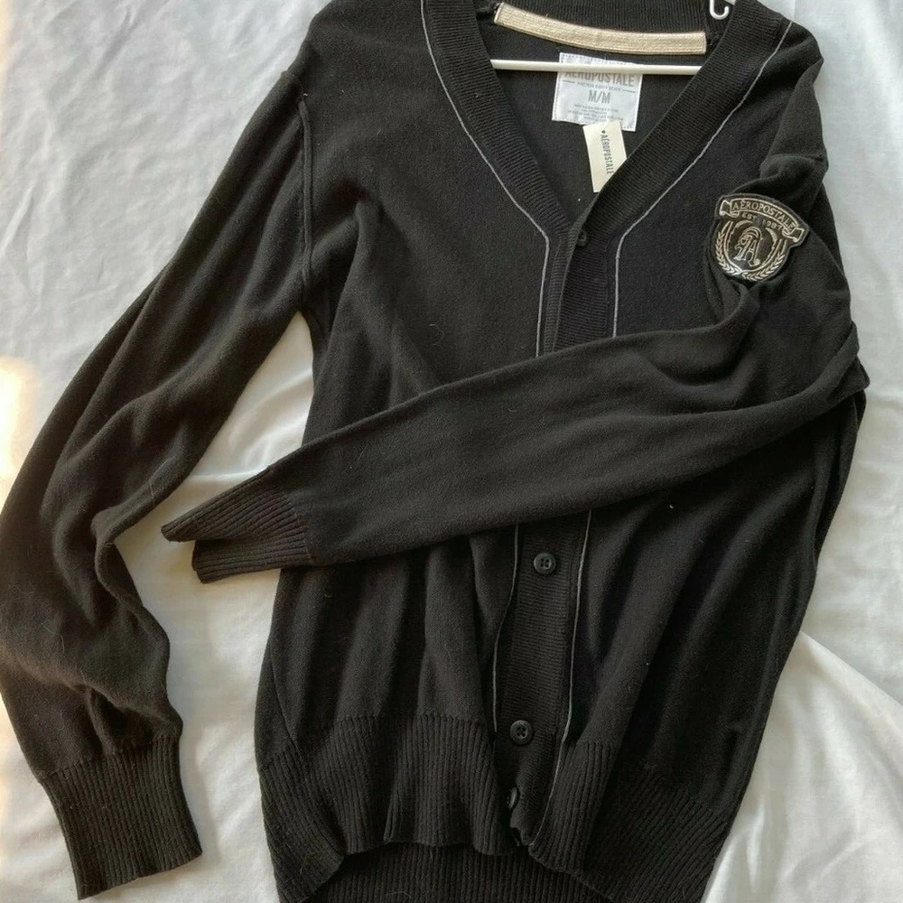Vintage Aeropostale Cardigan Knit Sweater Size M